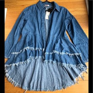 Women’s denim jacket size (L)